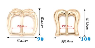 ZJ  金屬箱包扣  腰帶扣  多功能大衣扣 細節-5